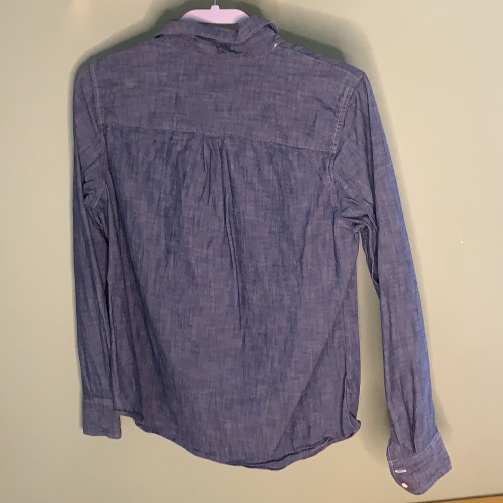 Blue Jean button down - Picture 2 of 2